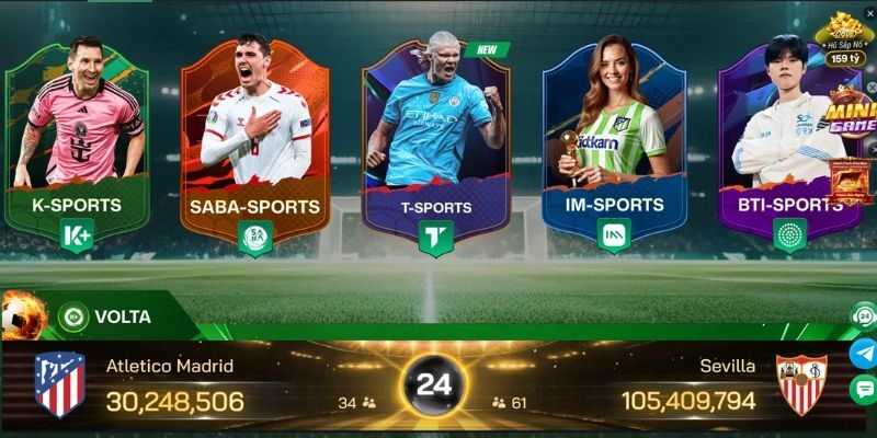 Vivu88 bao phủ toàn bộ các giải đấu lớn nhỏ